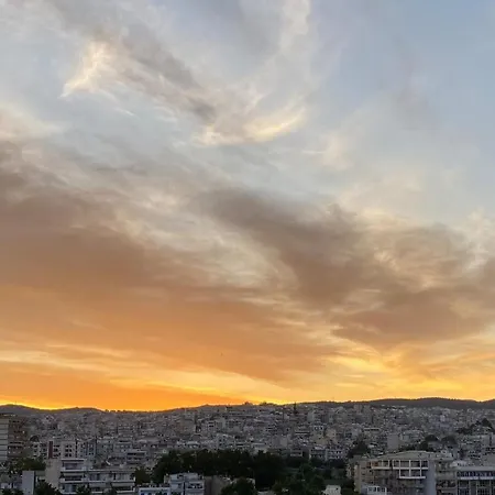 Skyline View - Big Balcony * Салоники