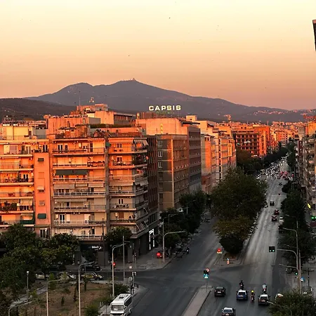 Skyline View - Big Balcony Appartement Thessaloniki